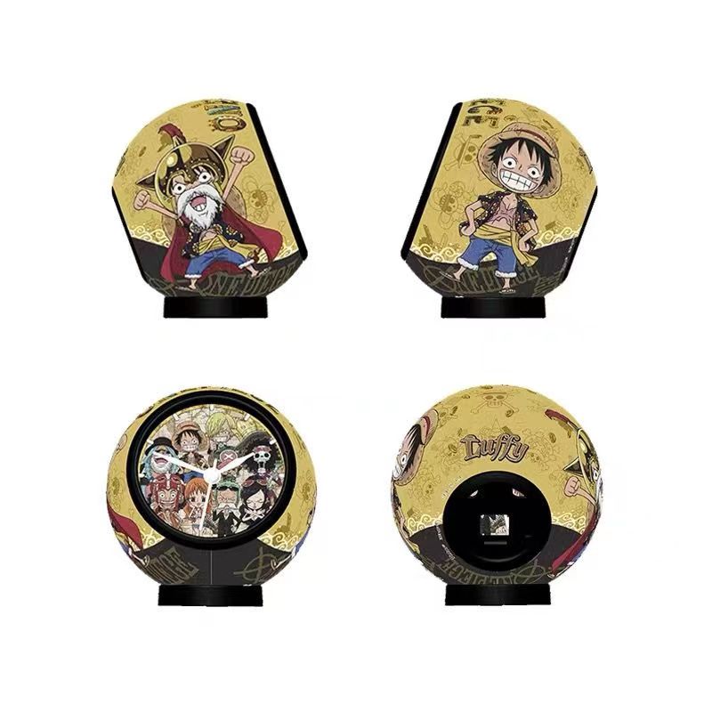 Luffy Creative One Piece Table Clock Exquisite And Beautiful Puzzle Clock KC1011