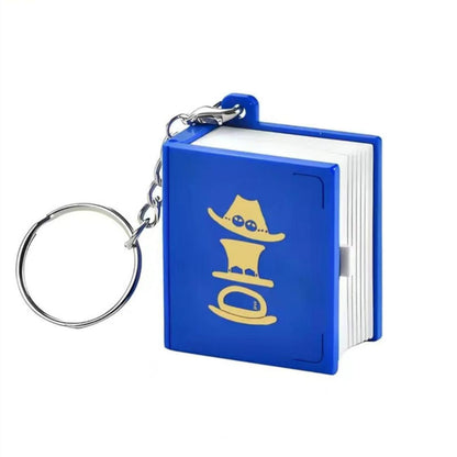Luffy / Ace / Sabo Three Brothers 3D Folding pop-up Book Key Chain