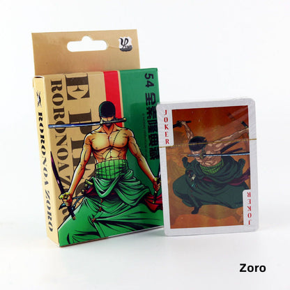 Luffy / Zoro / Chopper One piece Wanted Poster Playing Cards
