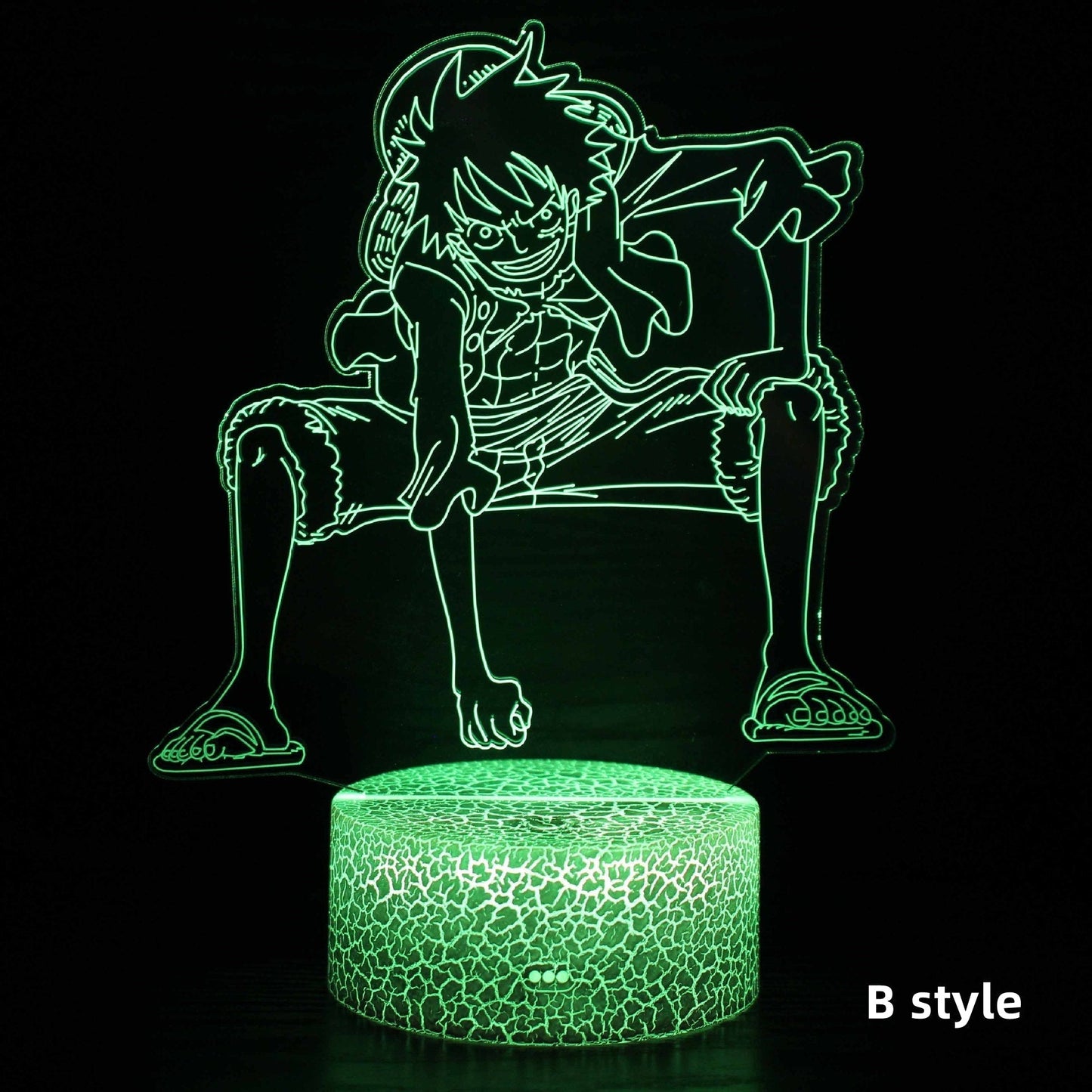 Luffy / Zoro / Sanji Acrylic Panel Character Night Lights