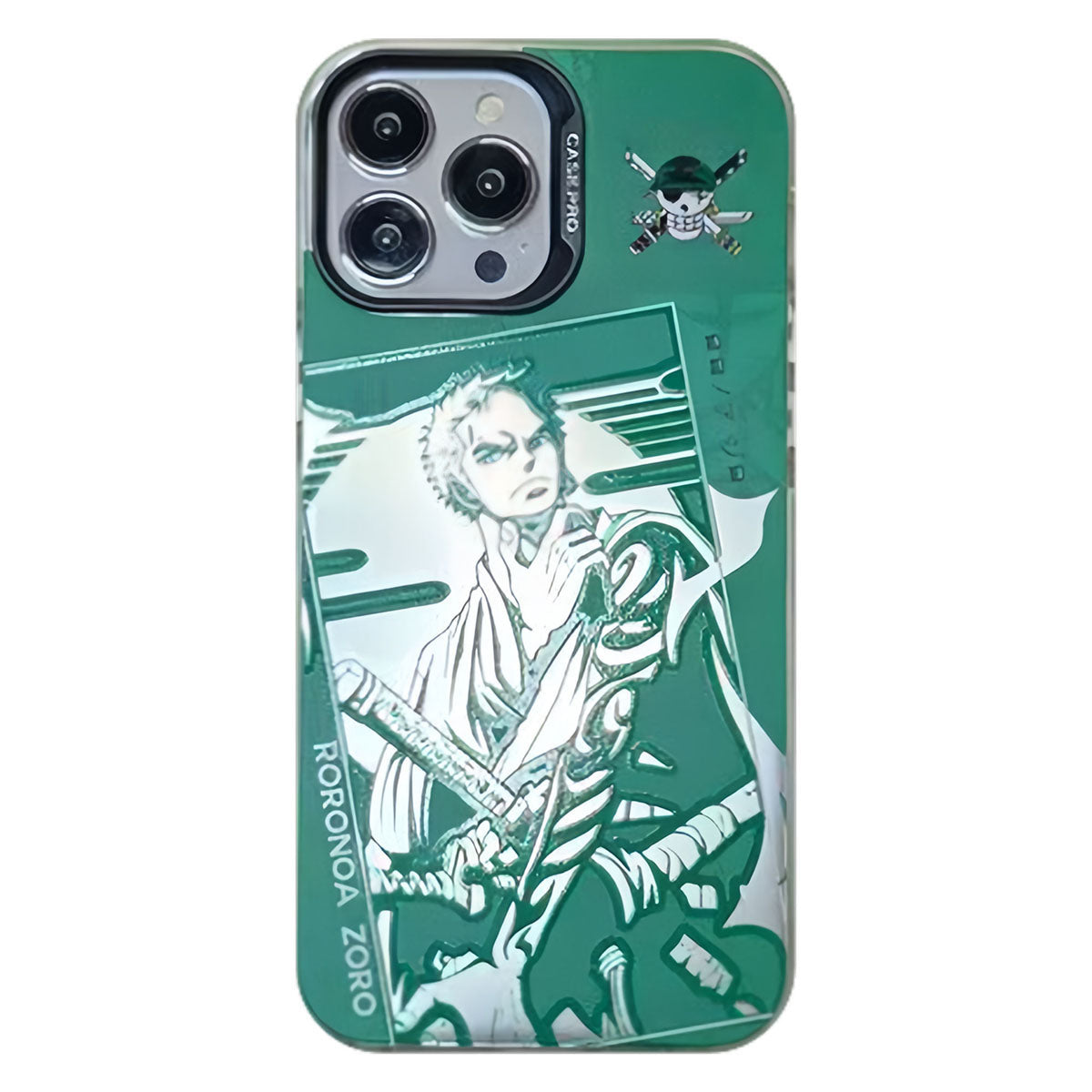 Luffy / Zoro iPhone Exquisite Trend Silicone Anti-Collision One Piece Phone Case