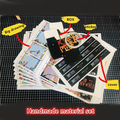 One Piece 3D Comic Books Luffy / Zoro / Chopper Three-Dimensional Story Books