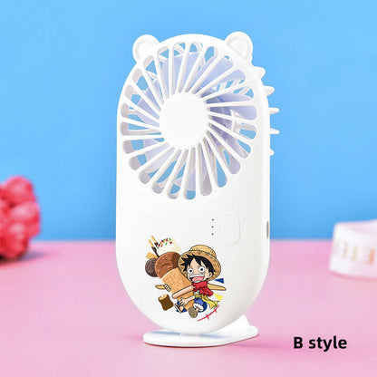 Luffy / Zoro / Chopper Character Modeling Cute Portable Mini Fan