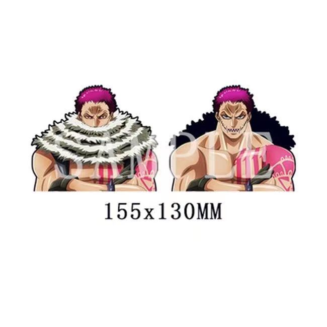 Luffy / Zoro / Nami 3D Gradient Stickers