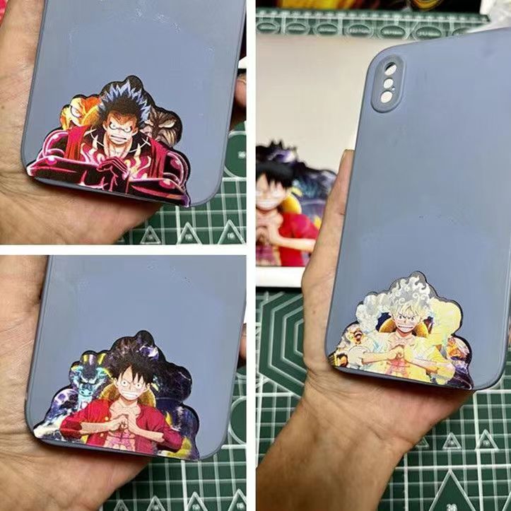 Luffy / Zoro / Nami 3D Gradient Stickers