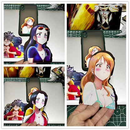 Luffy / Zoro / Nami 3D Gradient Stickers
