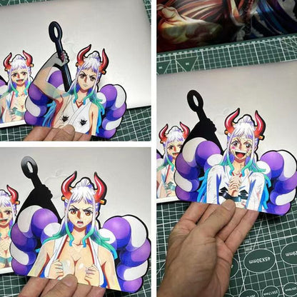 Luffy / Zoro / Nami 3D Gradient Stickers