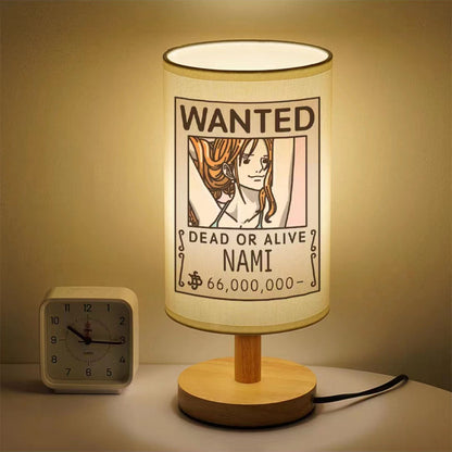 Luffy / Zoro Small Table Lamp LED Lamp Student Eye Protection Warm Lamp