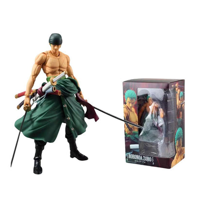 Luffy/Zoro/Ace Movable Character Model Action Figure