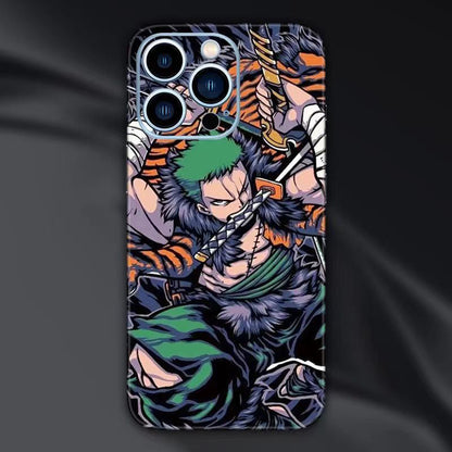 Luffy / Ace / Zoro iPhone Back Cover One Piece Case Sticker