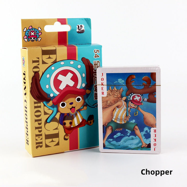 Luffy / Zoro / Chopper One piece Wanted Poster Playing Cards