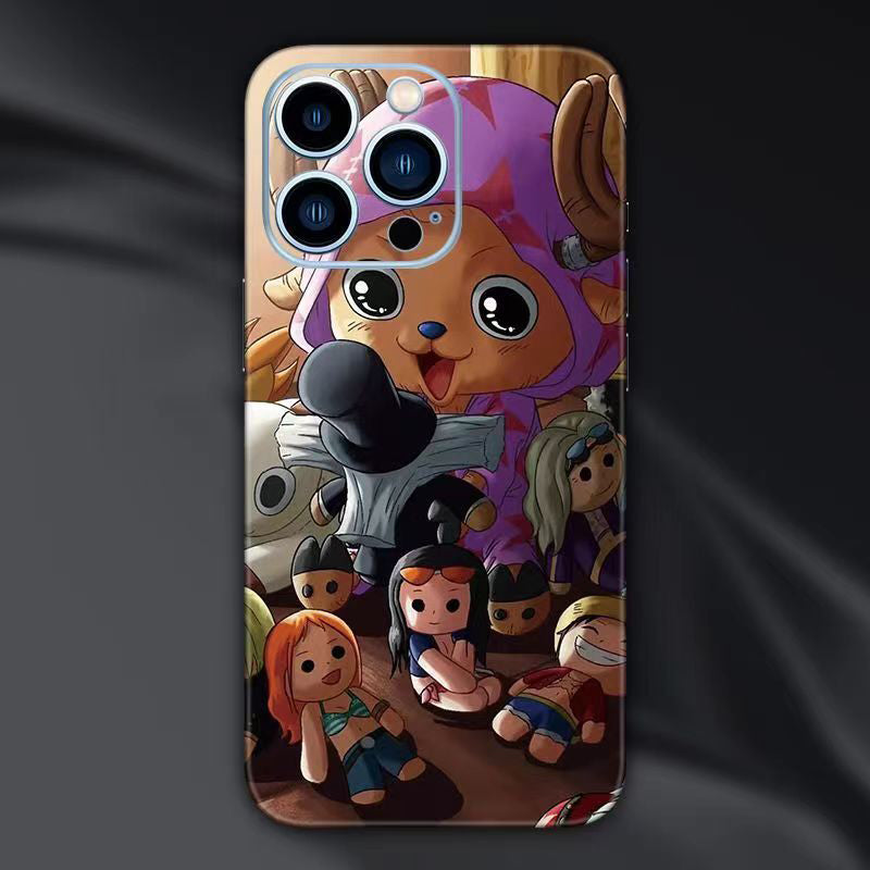 Luffy / Ace / Zoro iPhone Back Cover One Piece Case Sticker