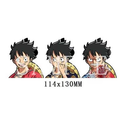 Luffy / Zoro / Nami 3D Gradient Stickers