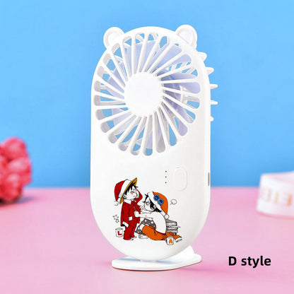 Luffy / Zoro / Chopper Character Modeling Cute Portable Mini Fan