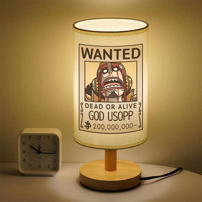 Luffy / Zoro Small Table Lamp LED Lamp Student Eye Protection Warm Lamp