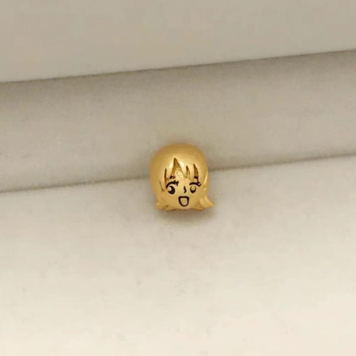 Luffy Gold Gum Gum Fruit & Other One Piece Gift Bracelet Beads