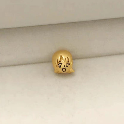 Luffy Gold Gum Gum Fruit & Other One Piece Gift Bracelet Beads