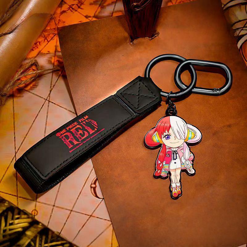 Luffy / Zoro / Shanks / Nami RED Cool Keychain Accessory BLIND BOX