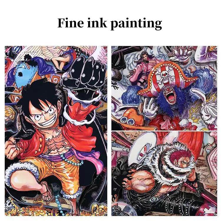 Luffy One Piece Framed 3D Wall Art | Limited Handicraft