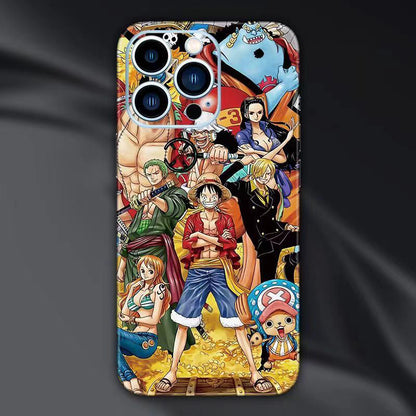 Luffy / Ace / Zoro iPhone Back Cover One Piece Case Sticker
