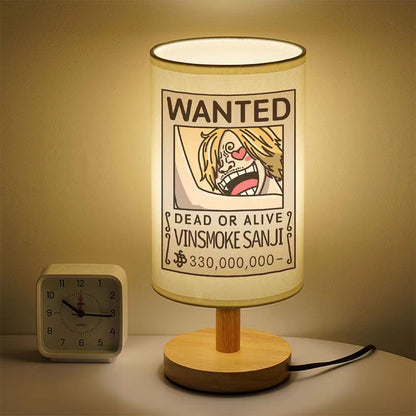 Luffy / Zoro Small Table Lamp LED Lamp Student Eye Protection Warm Lamp