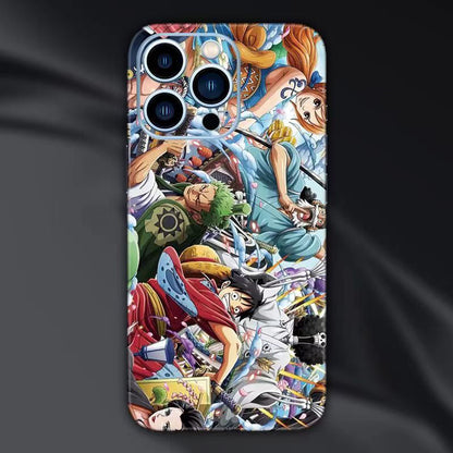 Luffy / Ace / Zoro iPhone Back Cover One Piece Case Sticker