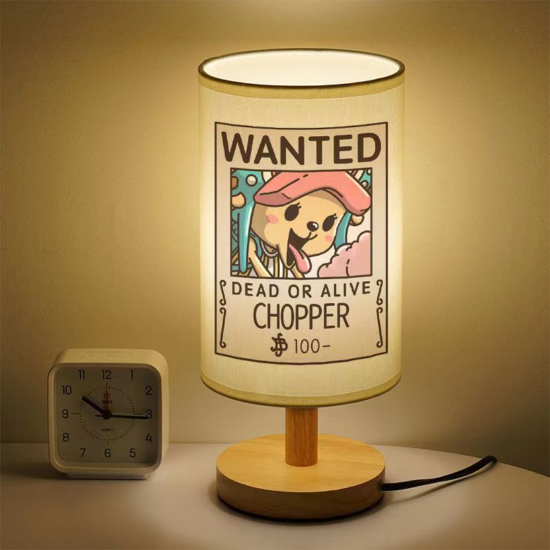 Luffy / Zoro Small Table Lamp LED Lamp Student Eye Protection Warm Lamp