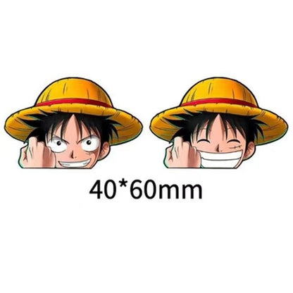 Luffy / Zoro / Nami 3D Gradient Stickers