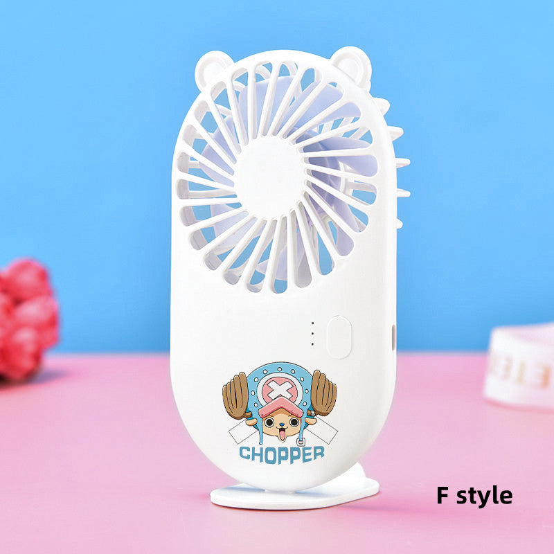 Luffy / Zoro / Chopper Character Modeling Cute Portable Mini Fan