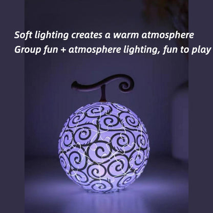 Luffy Gum Gum Fruit Puzzle Lamp | Jigsaw Luminous Table Decoration