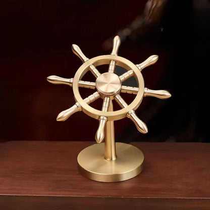 Luffy / Zoro Pirate Ship Metal Rudder