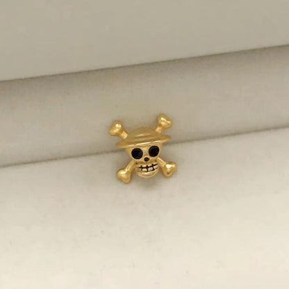 Luffy Gold Gum Gum Fruit & Other One Piece Gift Bracelet Beads