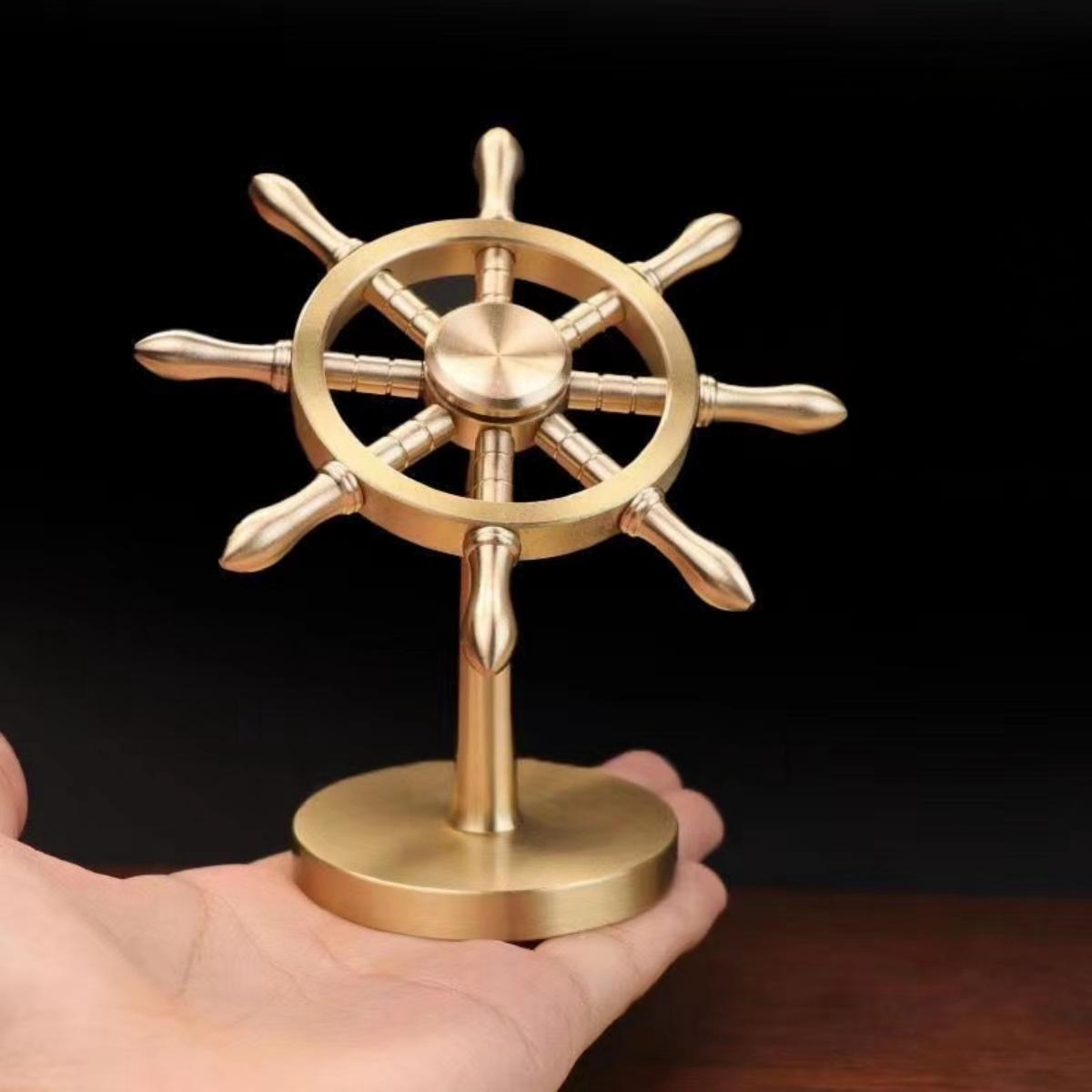 Luffy / Zoro Pirate Ship Metal Rudder