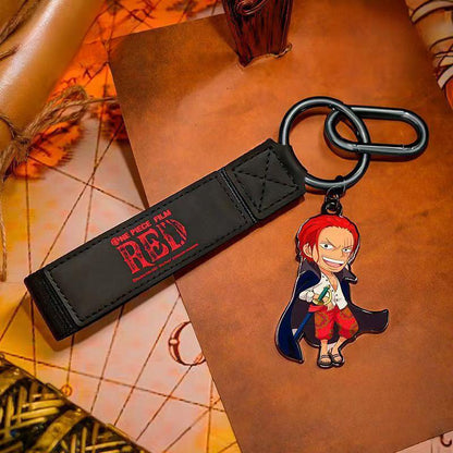 Luffy / Zoro / Shanks / Nami RED Cool Keychain Accessory BLIND BOX