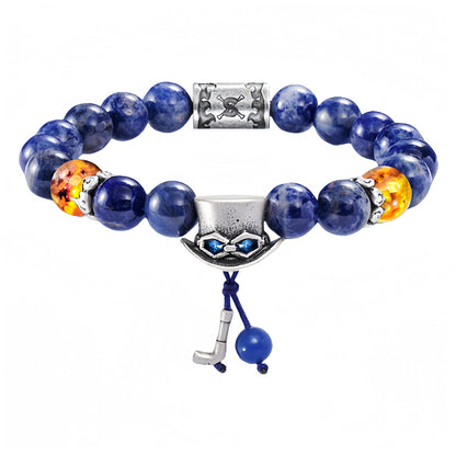 Ace/Sabo/Luffy Inspired Beaded Bracelets for Anime Fans
